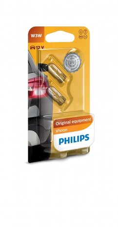 autolamp Vision T10 12 Volt 3 Watt 2 stuks