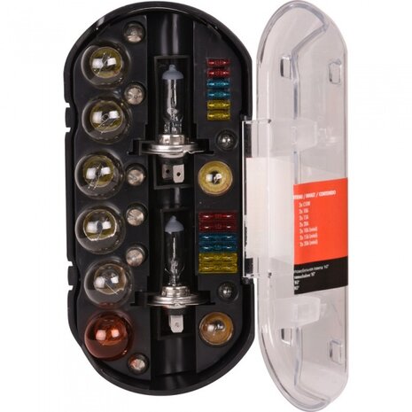 reservelampenset auto H7 12 Volt 30-delig