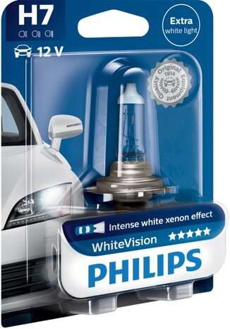 autolamp White Vision H7 12 Volt 55 Watt per stuk