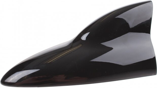 haaienvinantenne 12 Volt 16 cm zwart