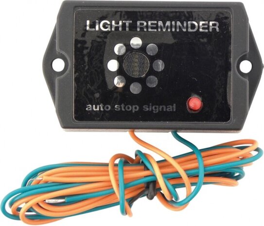 lichtverklikker 12 V 50 mm zwart
