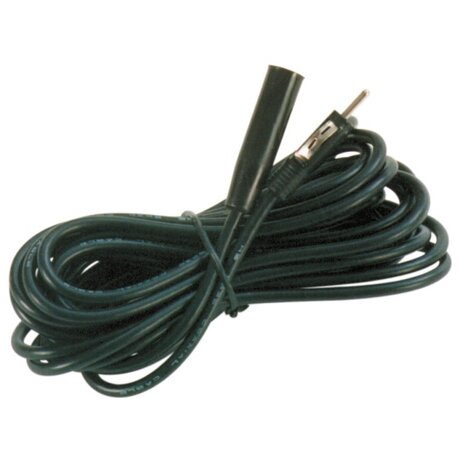 antenneverlengkabel 2 meter zwart