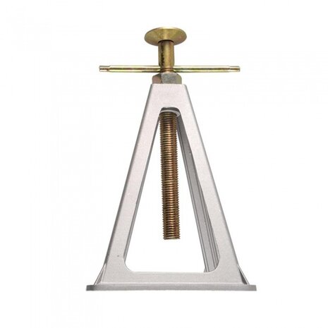 steunenset voor caravans aluminium zilver 2 stuks