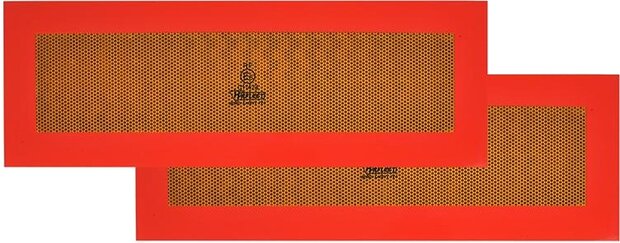 markeringsstickers ECE 70 56,5 x 19,5 cm rood/oranje