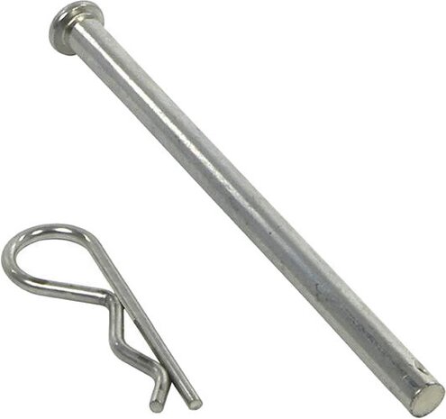 stabilisatievoeten met borgpen zwart 4 stuks