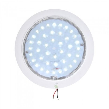 plafonni&egrave;re ledverlichting &Oslash;220 x 50 mm 12V 840lm wit