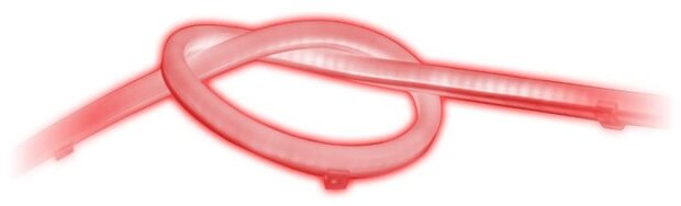 flexibele led-verlichtingtube 60 cm rood 2 stuks