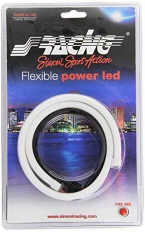 flexibele led-verlichtingtube 60 cm rood 2 stuks