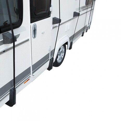 afstandhouders caravan- en camperdakhoes zwart 4 stuks
