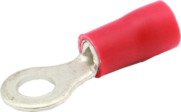 kabeloogjes 535 (&Oslash;4,3 mm 20 mm) rood 10 stuks