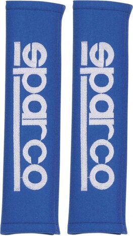 gordelhoezen 28 x 6,5 cm alcantara blauw 2 stuks