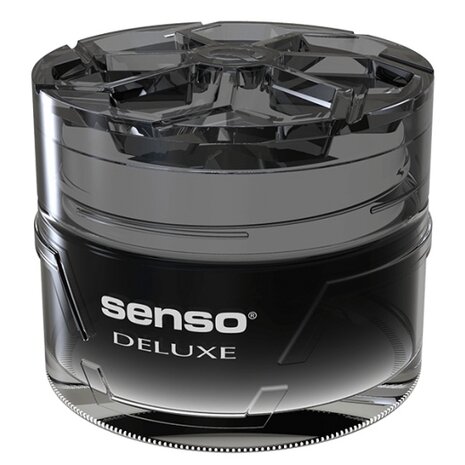 luxe luchtverfrisser Senso Black zwart