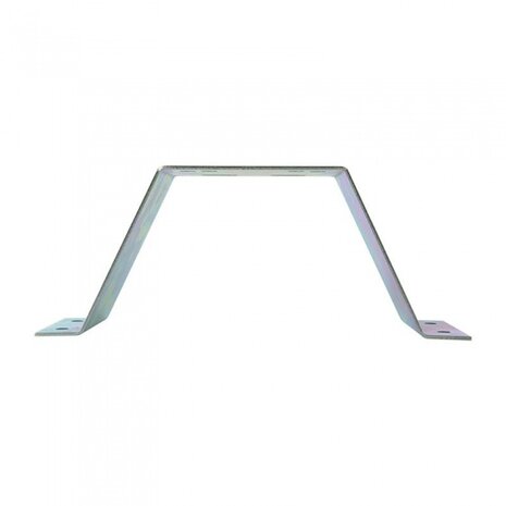 reservewielhouder universeel staal 34 cm zilver