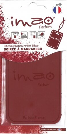 luchtverfrisser Soiree a Marrakech bordeauxrood