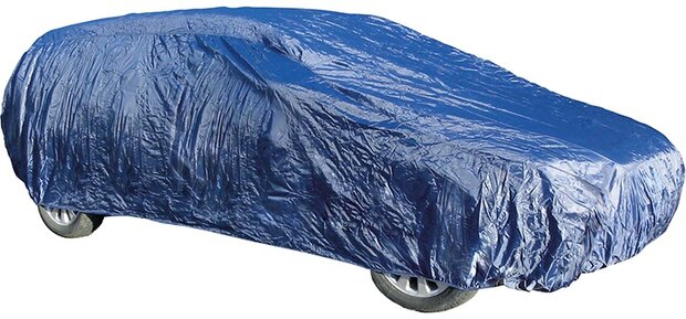 autohoes Station L 474 x 168 x 115 cm polyester blauw