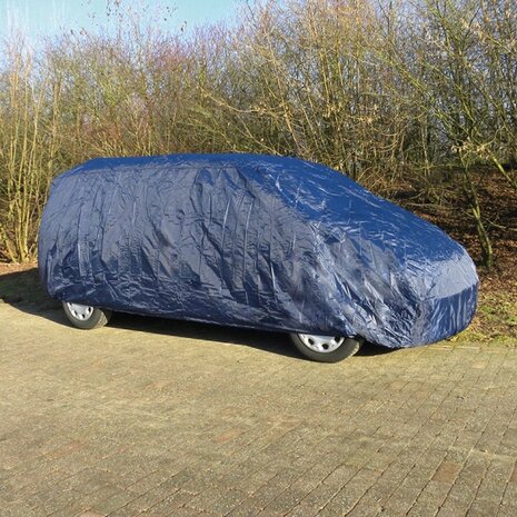autohoes MPV L 474 x 176 x 144 cm polyester blauw
