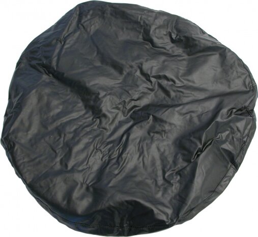 afdekhoes reservewiel 15/16 inch zwart
