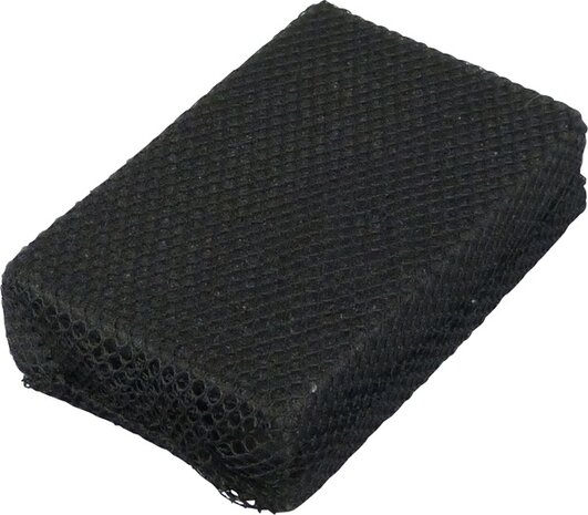 insectenspons XL 24,5 x 10,5 x 5 cm mesh zwart