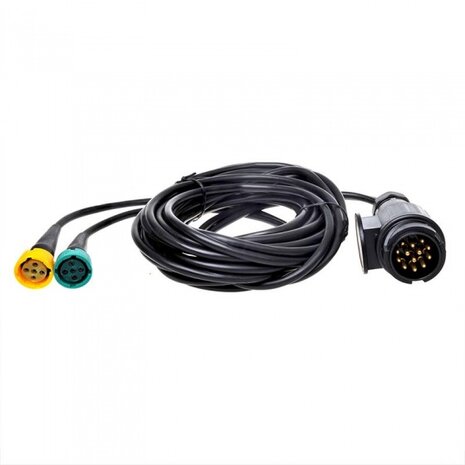 kabelset 5 meter stekker 13-polig en connector 5-polig