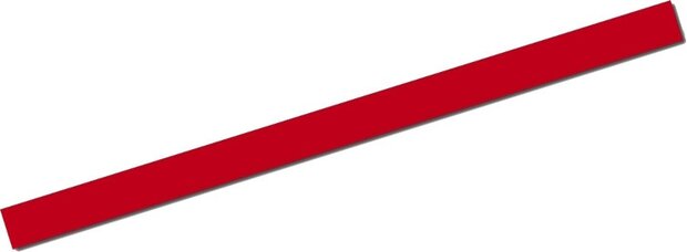 sticker AutoStripe Cool200 3 mm 975 cm rood