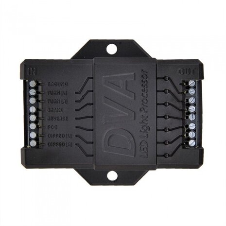 converter led-verlichting 10 cm 12 V zwart