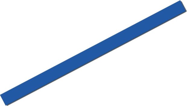 sticker AutoStripe Cool200 6,5 mm 975 cm blauw