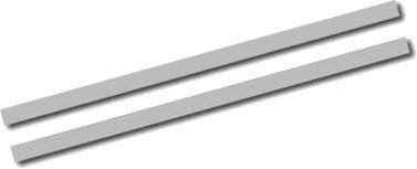 sticker AutoStripe Cool270 2+2 mm 975 cm zilver