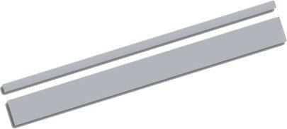 sticker AutoStripe Cool350 3+2 mm 975 cm zilver