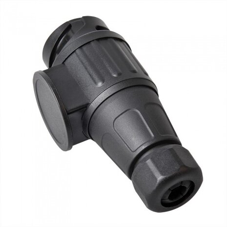 stekkerdoos Jaeger PVC 13-polig zwart