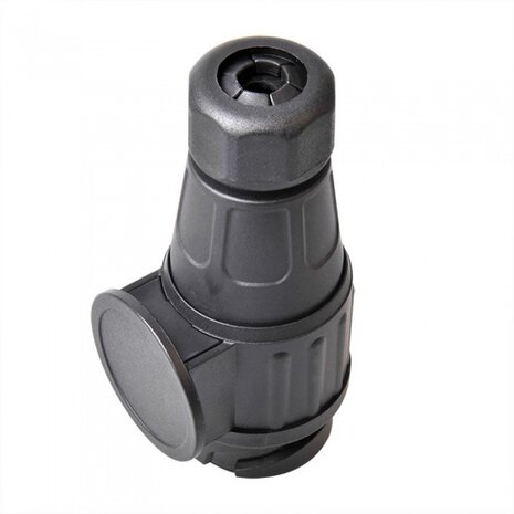 stekkerdoos Jaeger PVC 13-polig zwart