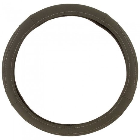 stuurhoes universeel leer grijs 37-39 cm