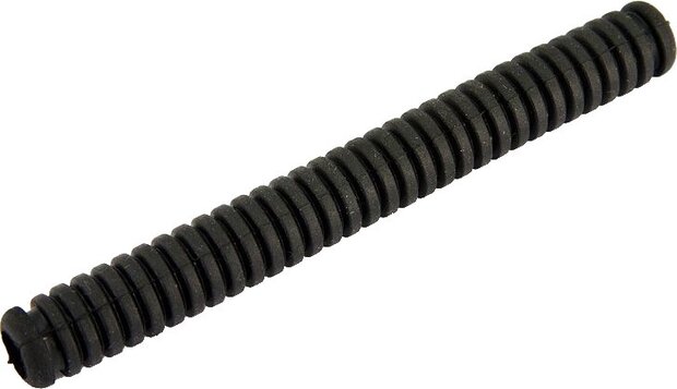 doorvoerthule 8 x 125 mm rubber zwart