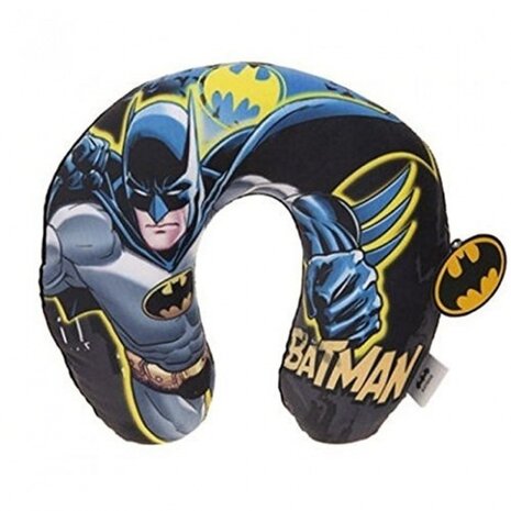 nekkussen Batman met hoody 28 x 30 cm blauw/zwart
