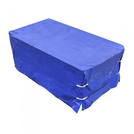 aanhangerhuif polyester 207,5 x 115 x 90 cm blauw