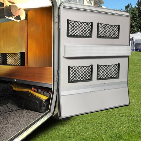 opbergnet met kunststof frame 302 x 169 mm NS-12