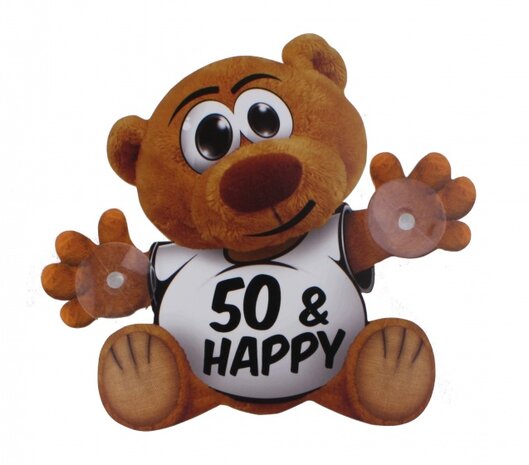 Funny Bear (30904) 16,5 cm met zuignappen