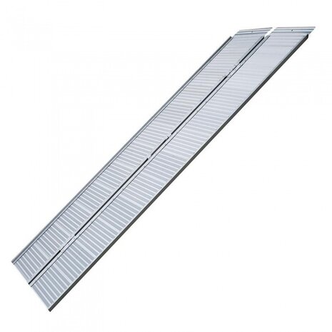 vouwbare oprijplaat aluminium rolstoel 183 x 73 cm 270 kg