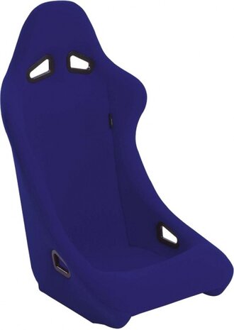 sportstoel Zandvoort met vaste rugleuning blauw