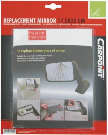 spiegelreparatiekit 17,5 x 25 cm