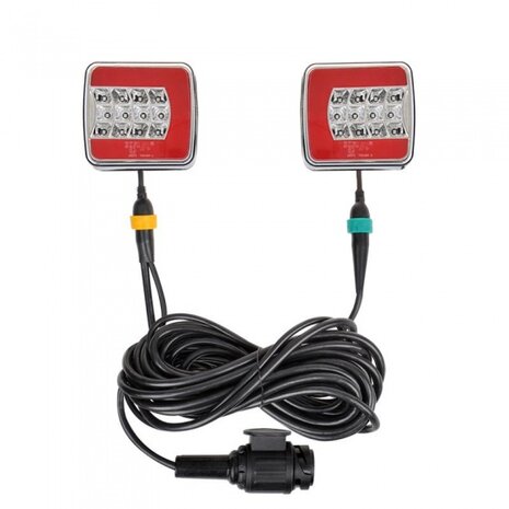 led-verlichtingsset magnetisch 250 cm 7-polig