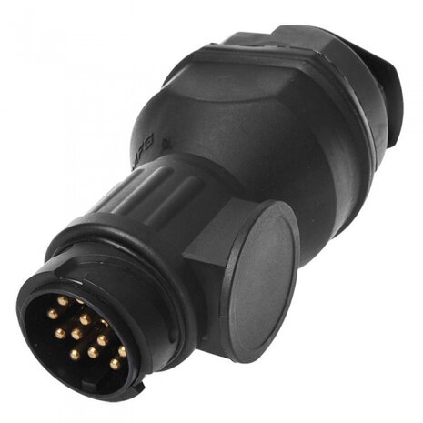 led-verlichtingsadapter 12 Volt 13-13-polig 16 cm zwart