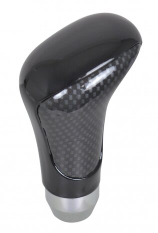 pookknop universeel 9,5 cm zwart
