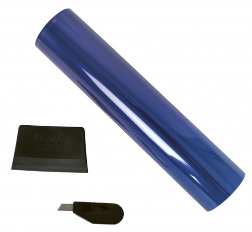 zonneband 20 x 150 cm blauw