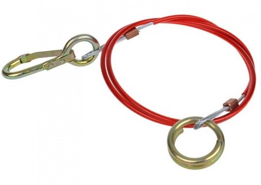 breekkabel voor oplooprem 100 cm rood