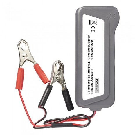 accutester 12 Volt grijs