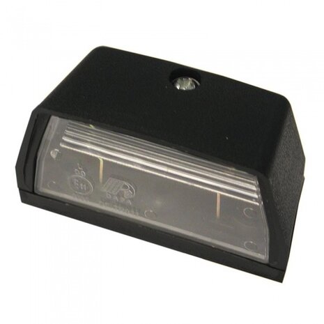 kentekenverlichting 12V 68 x 38 mm zwart