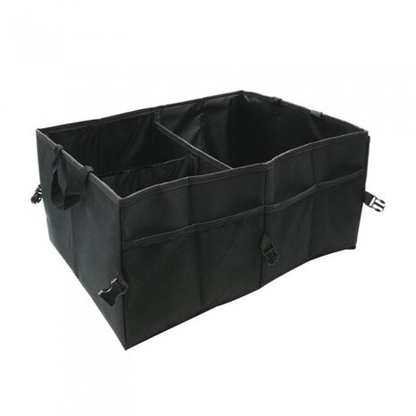 kofferbak organizer deluxe 51 liter polyester zwart