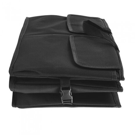 kofferbak organizer deluxe 51 liter polyester zwart