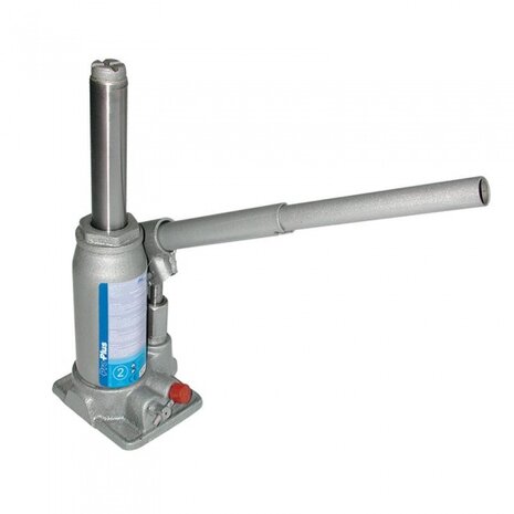 potkrik 2 ton staal zilver