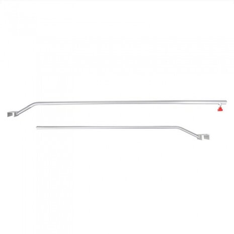 drager voor aanhangerzeil uitschuifbaar 108-146 cm